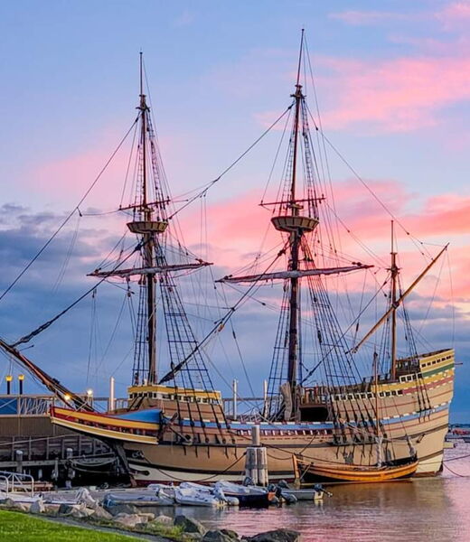 Attractions Near the John Carver Inn & Spa - Mayflower II - Docked in Plymouth Harbor