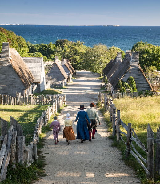 Attractions Near the John Carver Inn & Spa - Plimoth Plantation - Pilgrim Family