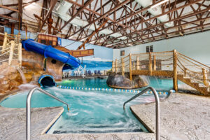 Indoor Pilgrim Cove Pool (with Mayflower waterslide)